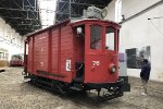 Historic streetcars in Porto: Vagão Pronto Socorro no 76